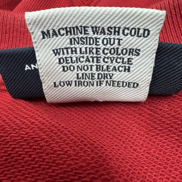 Psycho Bunny Rio Red Gresham Bunny Logo French Terry Sweatshirt Women’s XXL - Picture 8 of 10